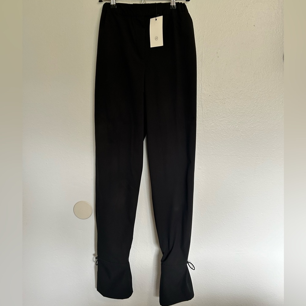 Black trousers.